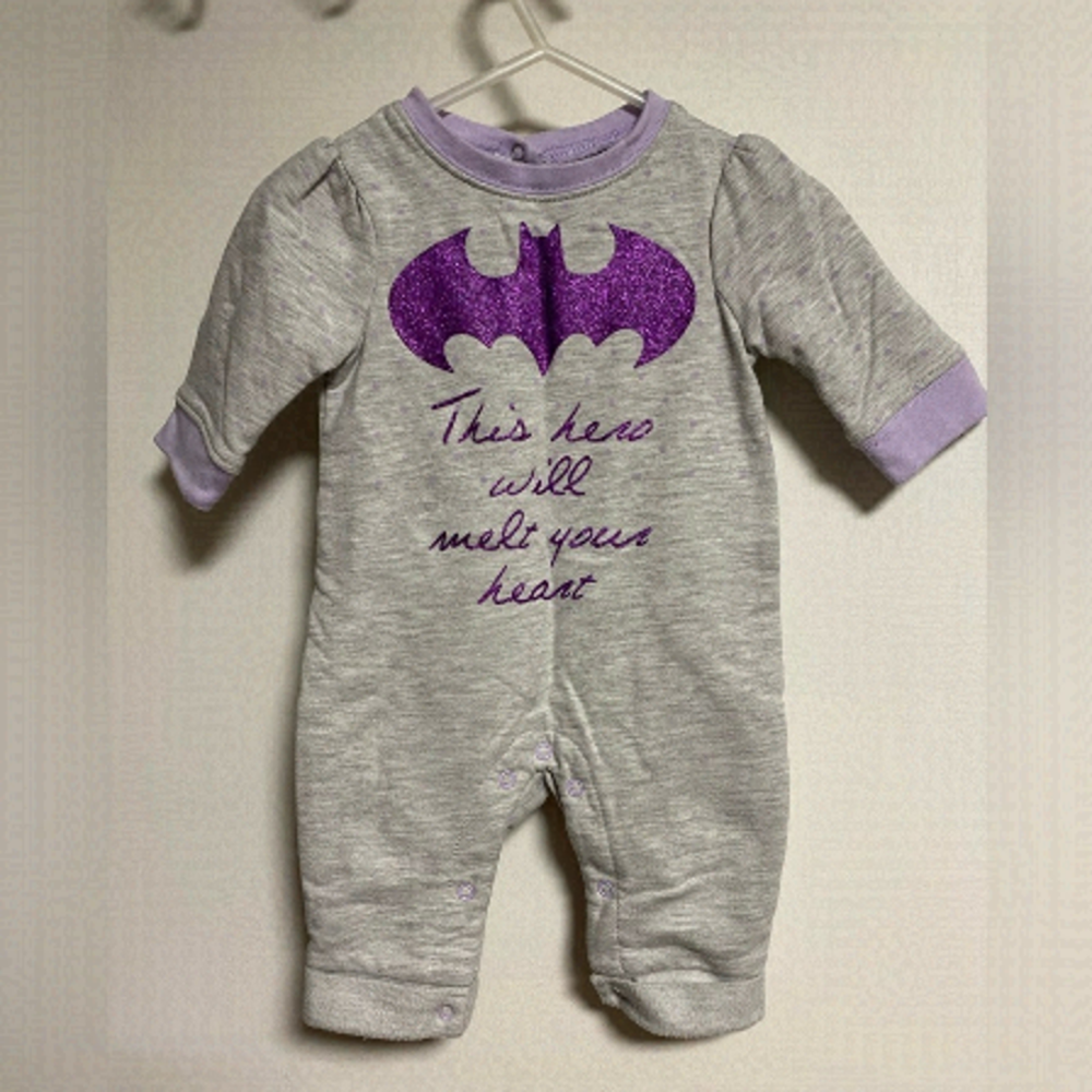DC Comics Batman Romper, size 0-3 months